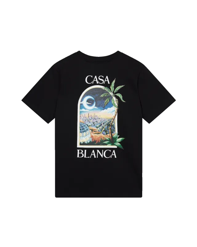 LA Nights Short Sleeve T-Shirt made by Casablanca