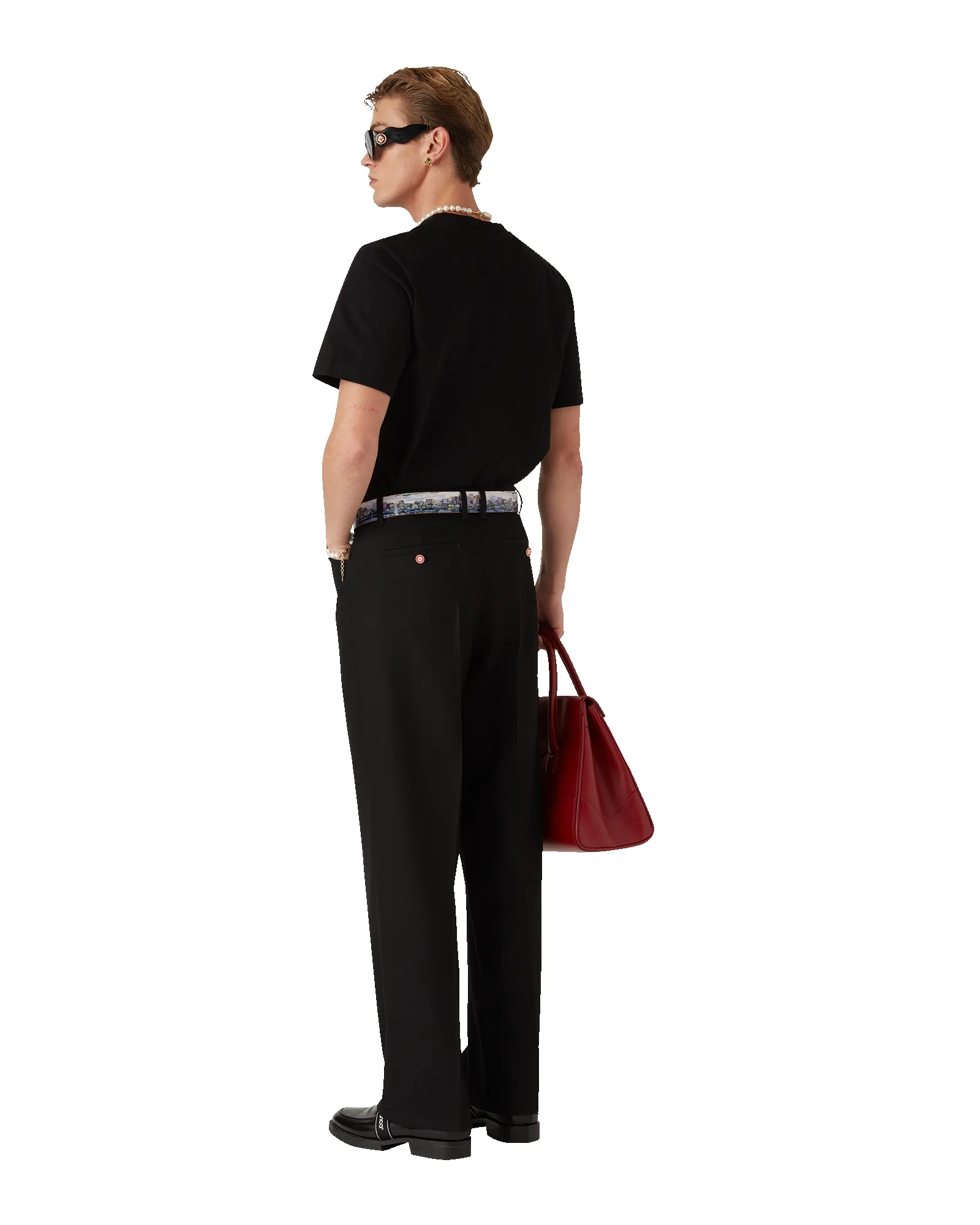 Diamond Logo Short Sleeve T-Shirt sold by Casablanca product image thumbnail 3