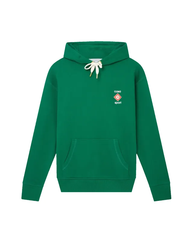 Casa Sport Logo Hooded Sweatshirt sold by Casablanca
