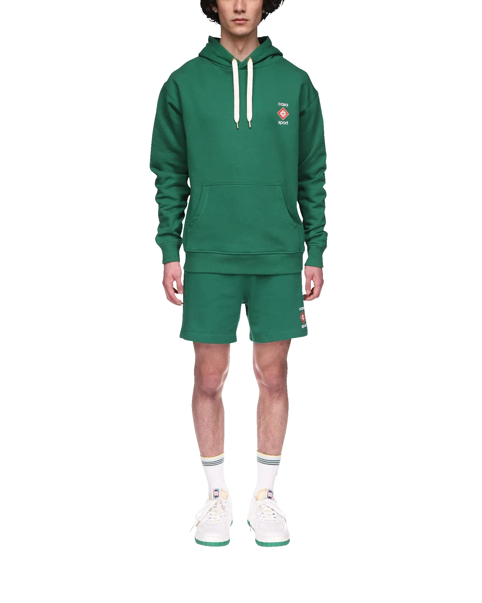 Casa Sport Logo Hooded Sweatshirt sold by Casablanca product image thumbnail 3