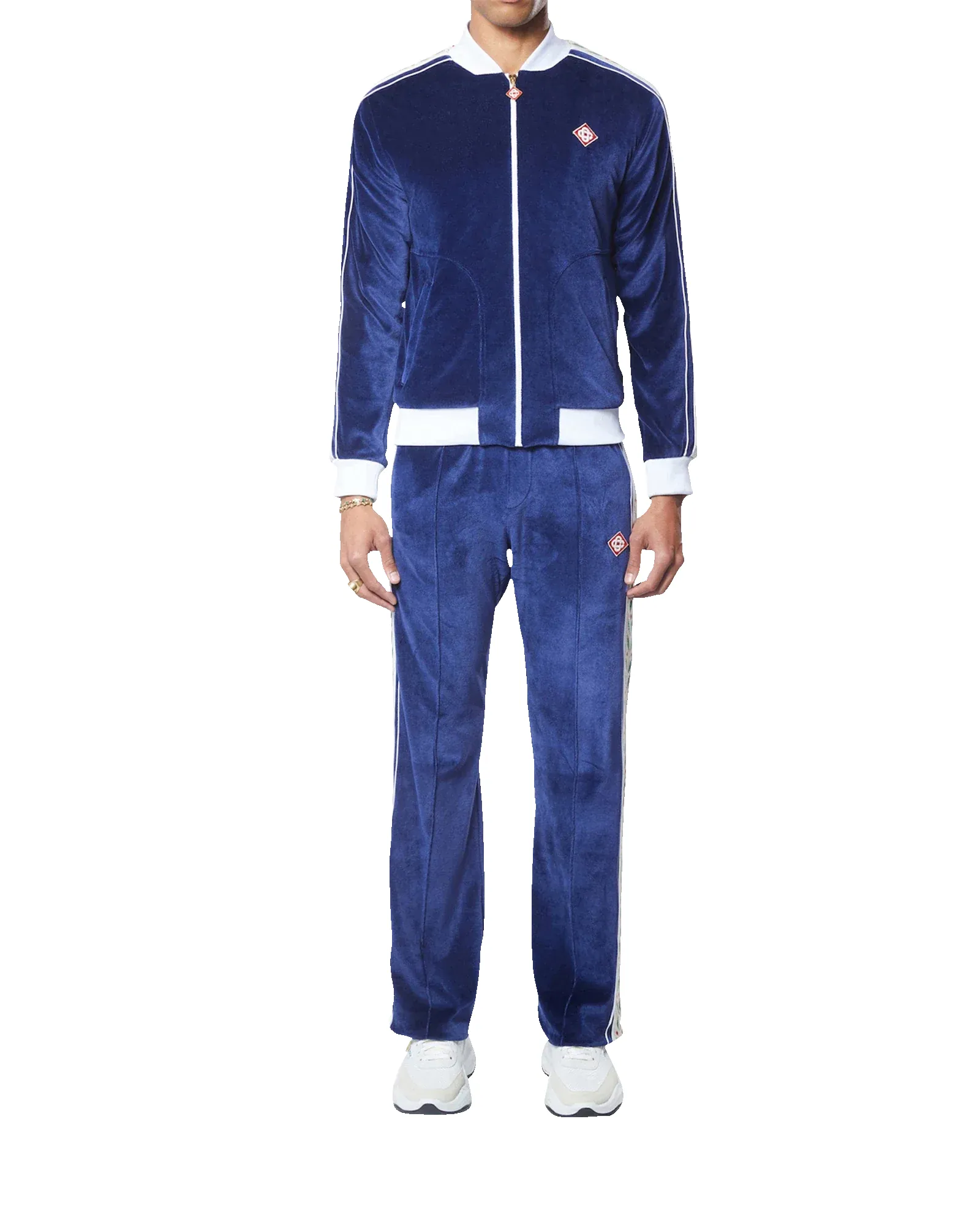 Laurel Velour Track Jacket sold by Casablanca product image thumbnail 2
