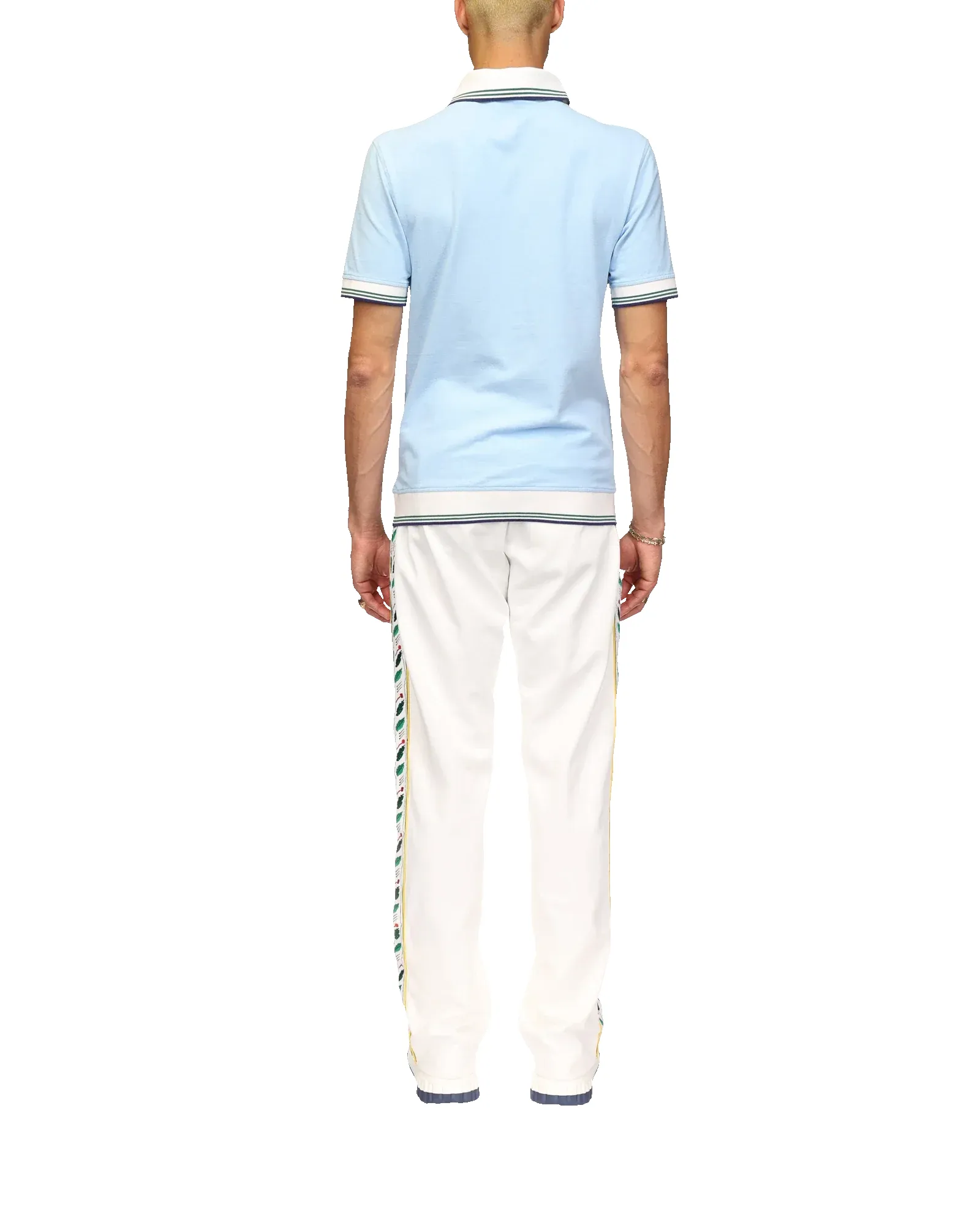 Pique Polo Shirt sold by Casablanca product image thumbnail 4