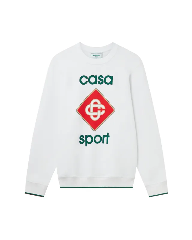 Casa Sport Logo Sweatshirt sold by Casablanca