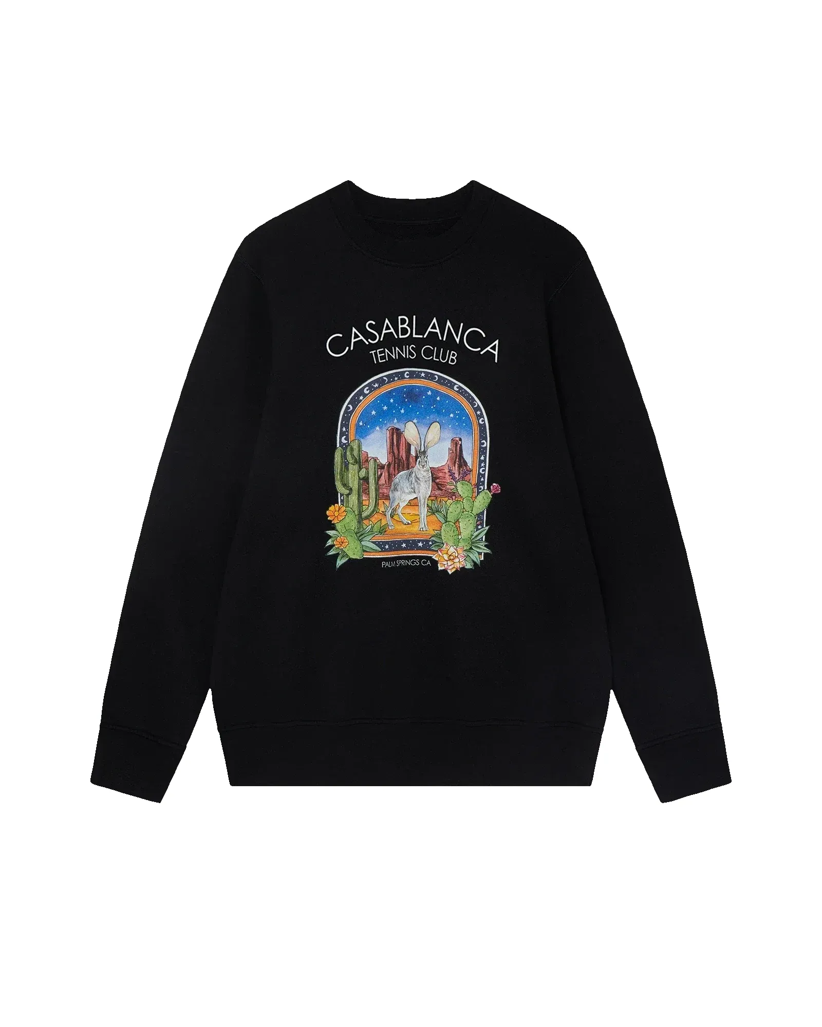 Black L'Arche Du Desert Nuit Sweatshirt sold by Casablanca