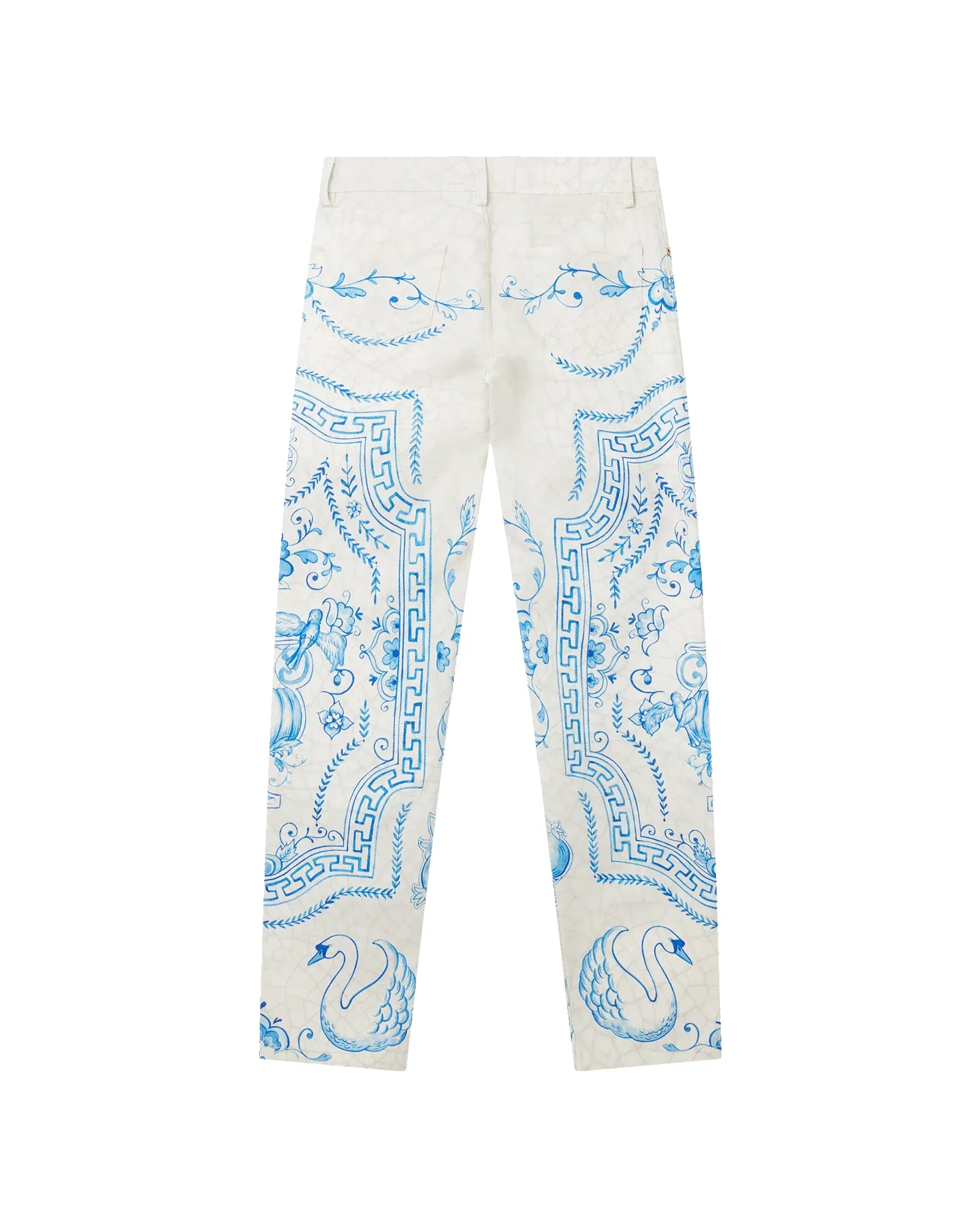 Plat A Dessert Blanc Denim Trousers sold by Casablanca product image thumbnail 4