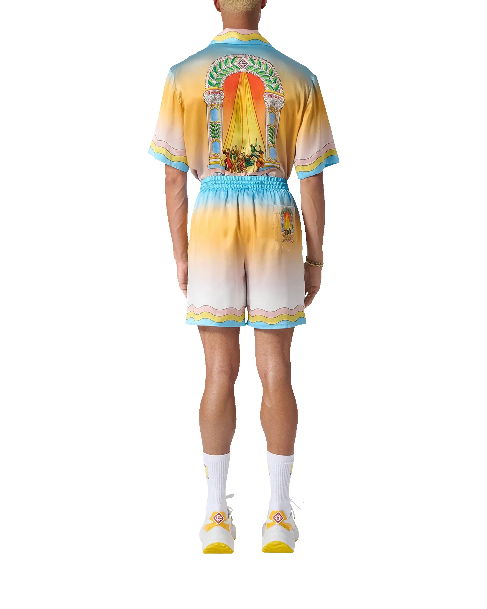 La Danse Silk Shorts sold by Casablanca product image thumbnail 4