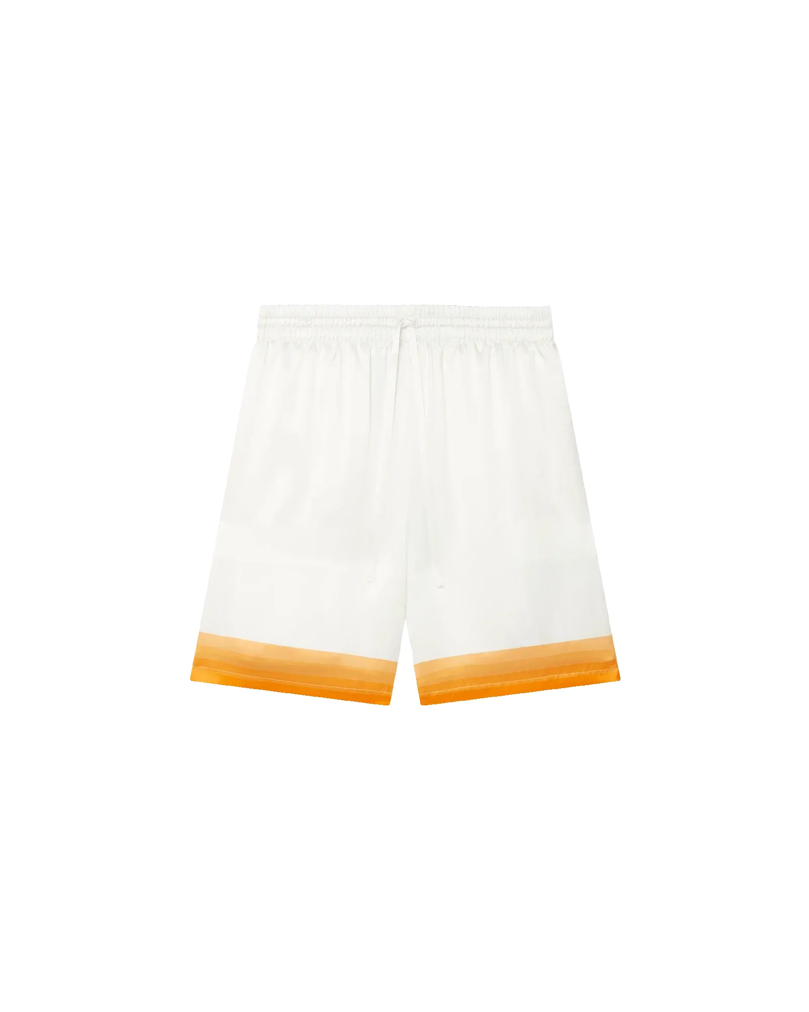 Palm Springs Icon Orange Silk Shorts sold by Casablanca