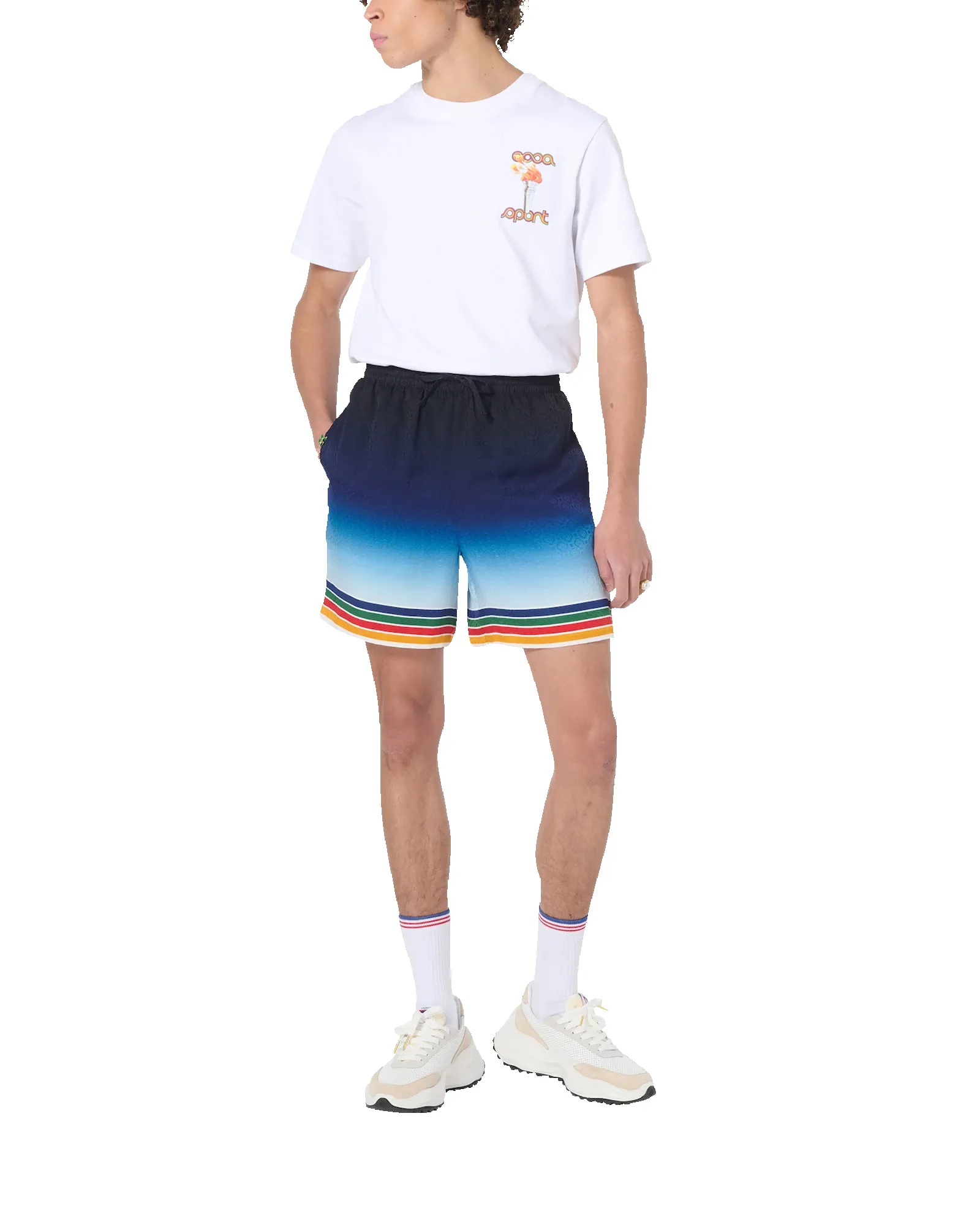 Studio De Musique Silk Shorts sold by Casablanca product image thumbnail 2