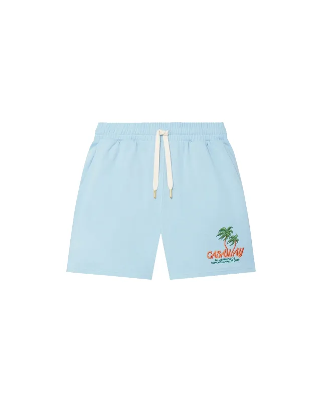 Blue Coachella Valley Sweatshort sold by Casablanca