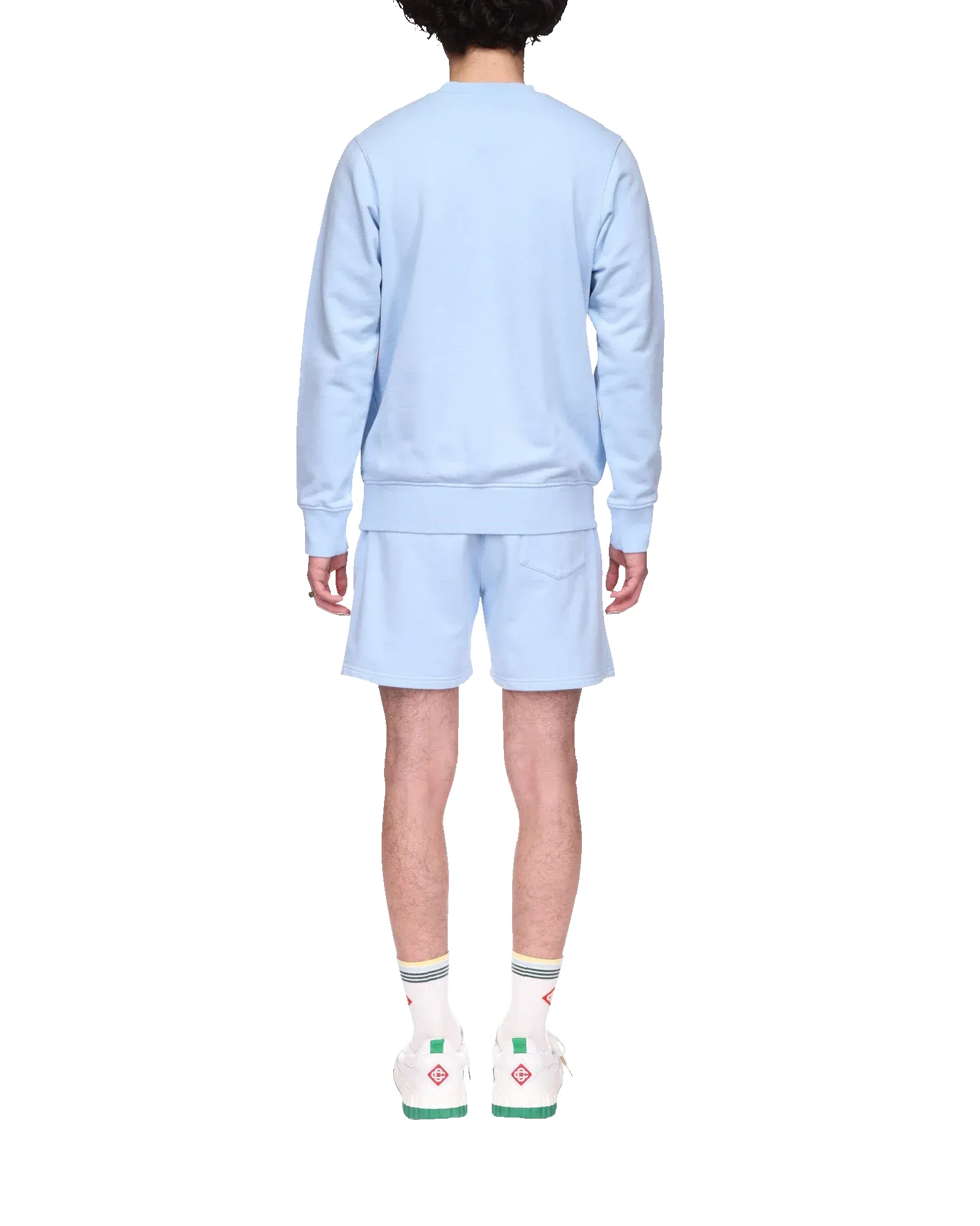 Blue Coachella Valley Sweatshort sold by Casablanca product image thumbnail 4