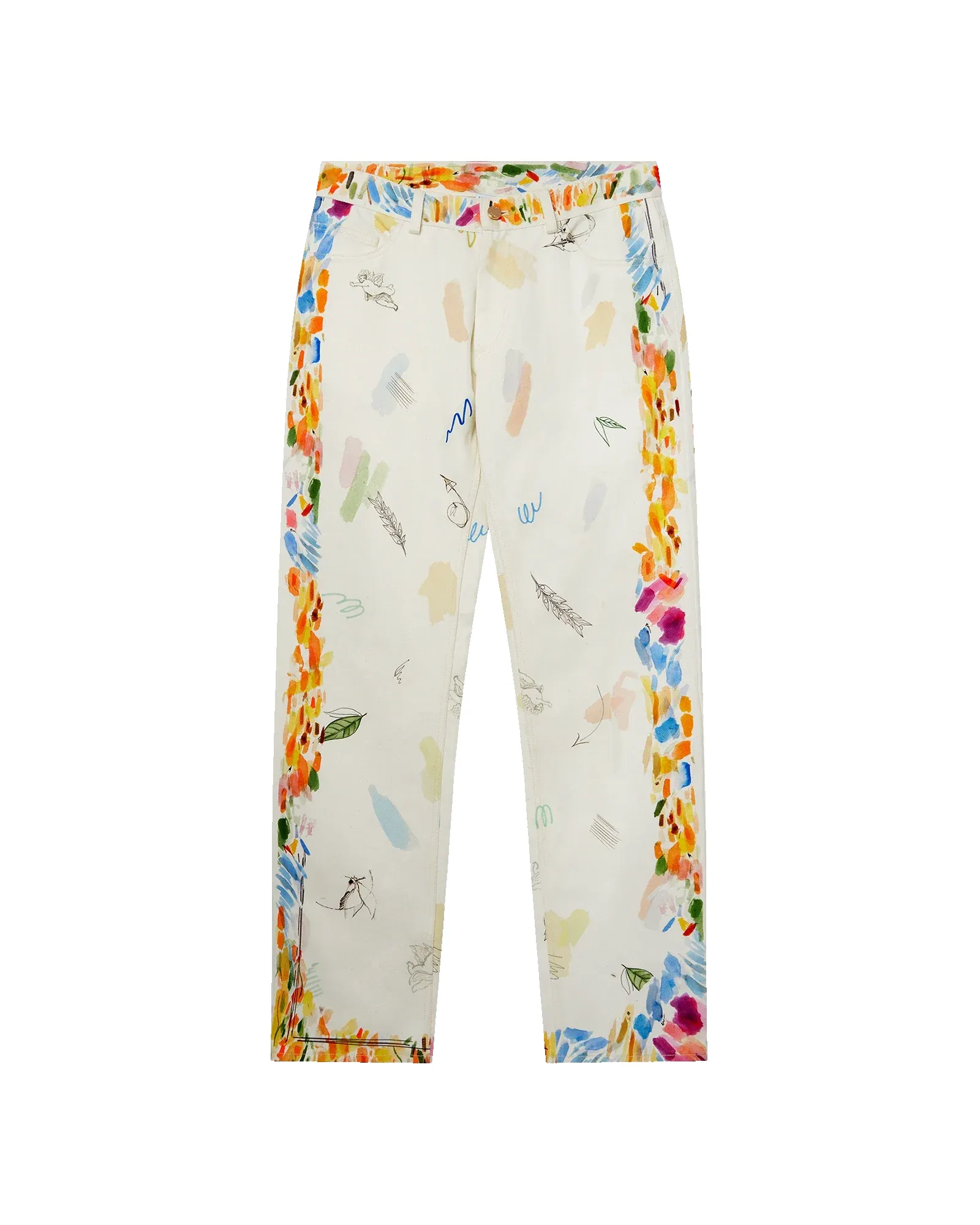 Work In Progress Denim Trousers sold by Casablanca