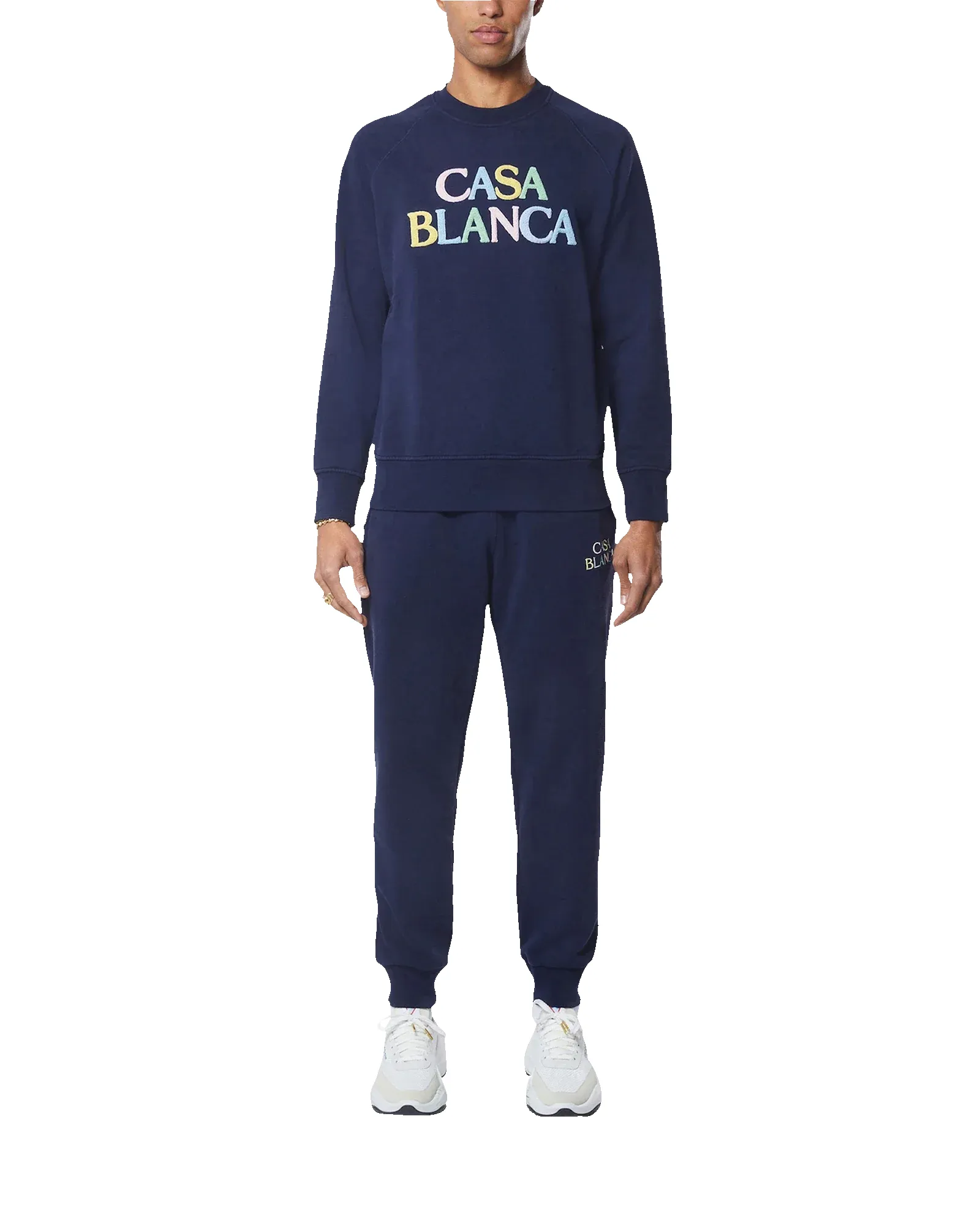 Navy Logo Sweatpant sold by Casablanca product image thumbnail 2
