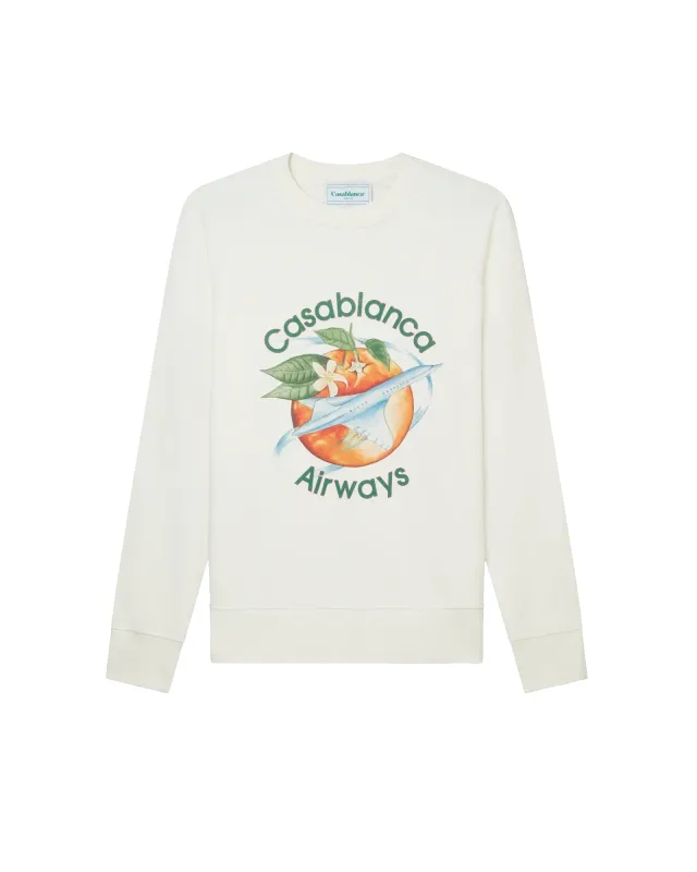 Orbite Autour De L'Orange Sweatshirt sold by Casablanca