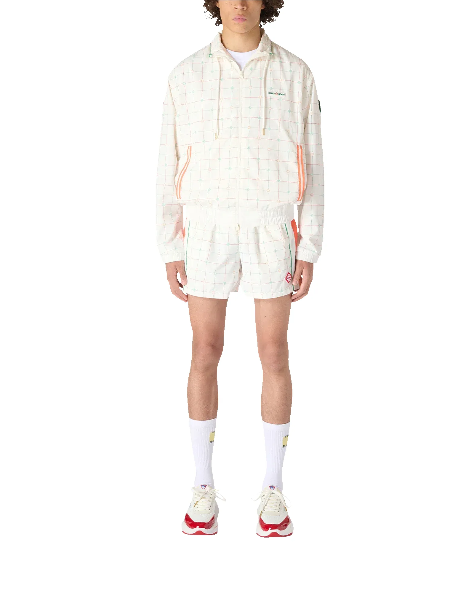 Tennis Club Check Track Jacket sold by Casablanca product image thumbnail 2