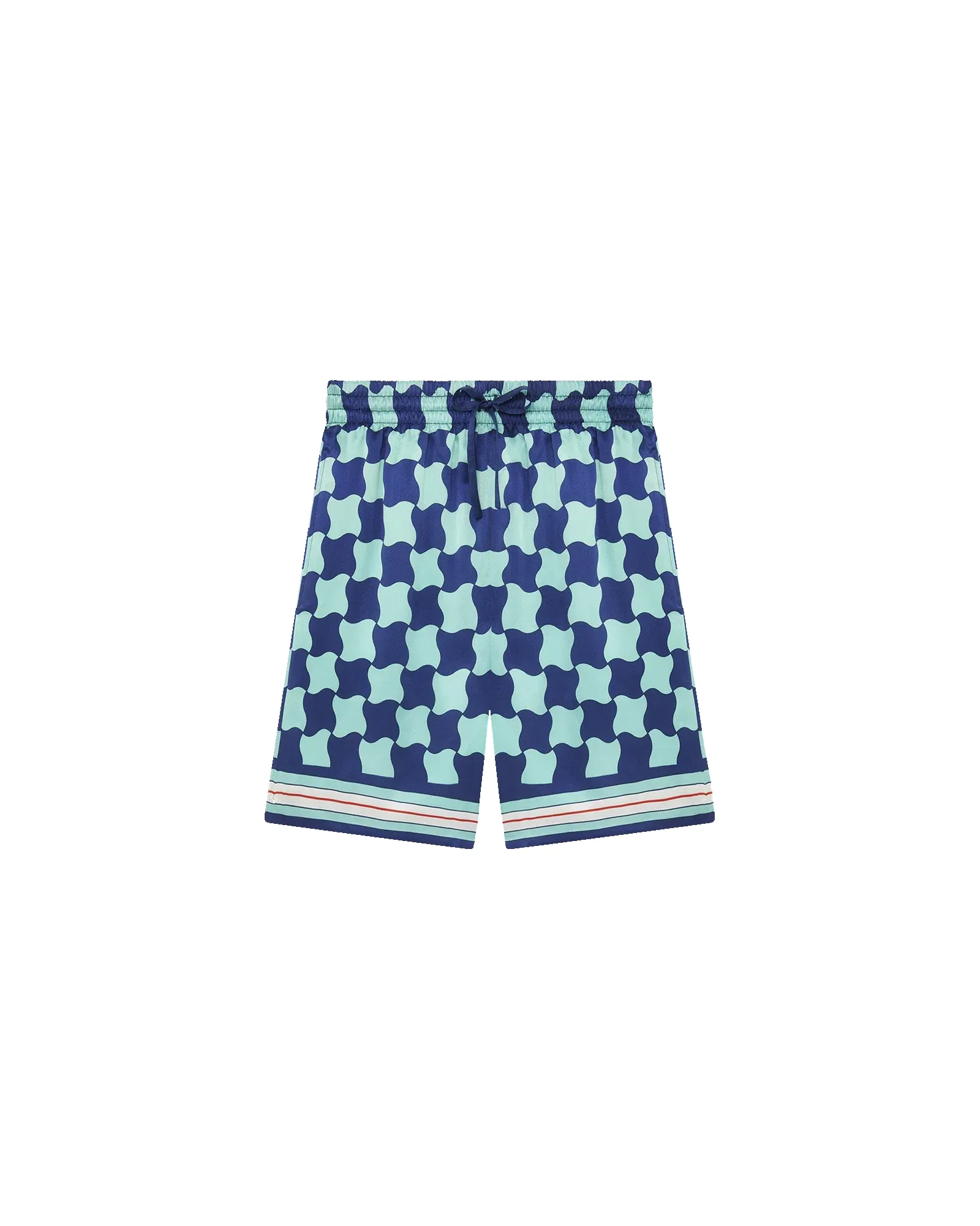 Pool Tile Silk Shorts sold by Casablanca