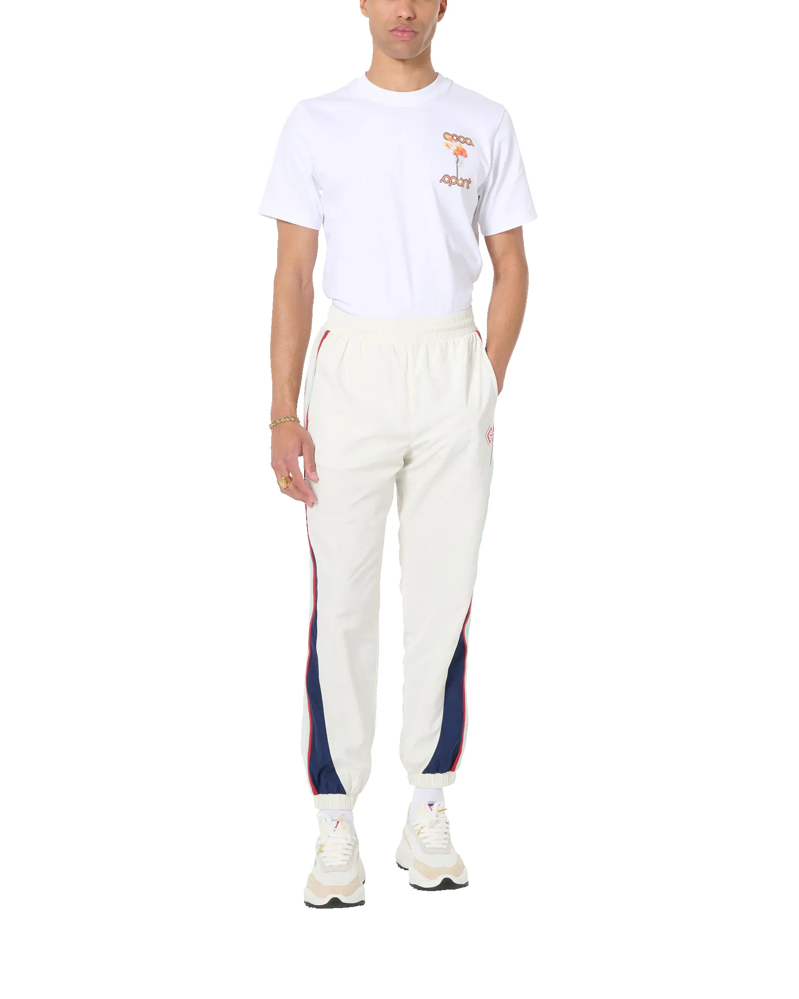 Side Panelled Track Pants sold by Casablanca
