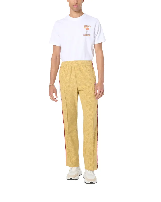 Monogram Velour Track Pants sold by Casablanca