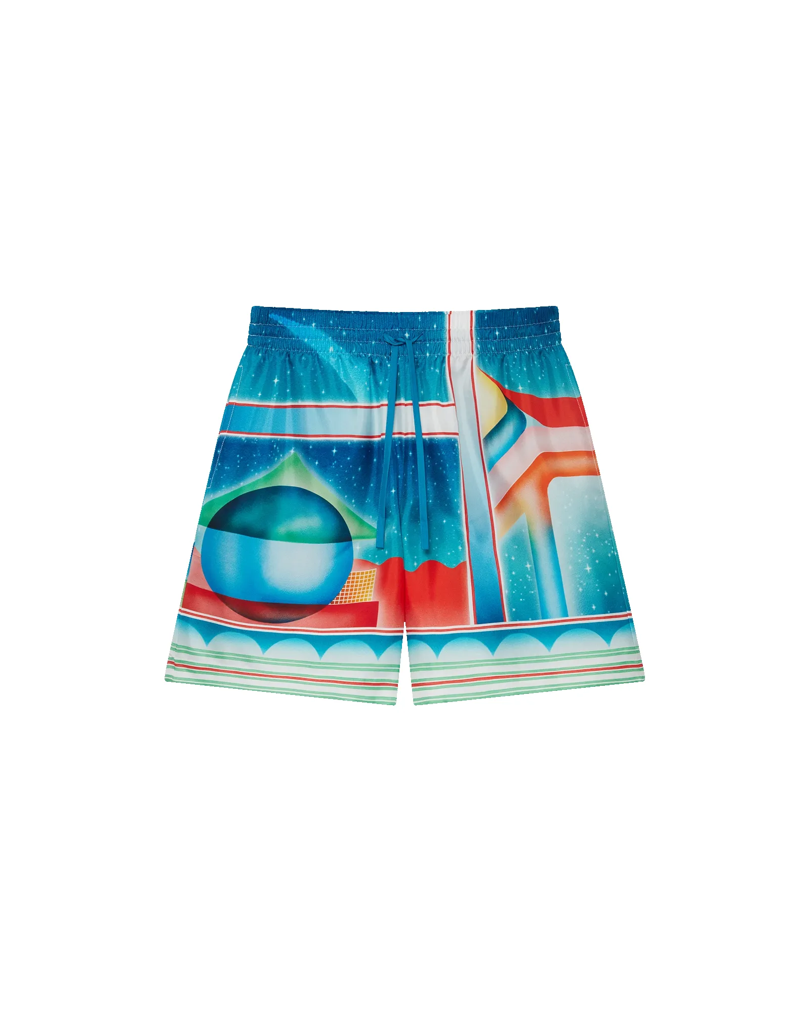 Galaxy Court Silk Shorts sold by Casablanca