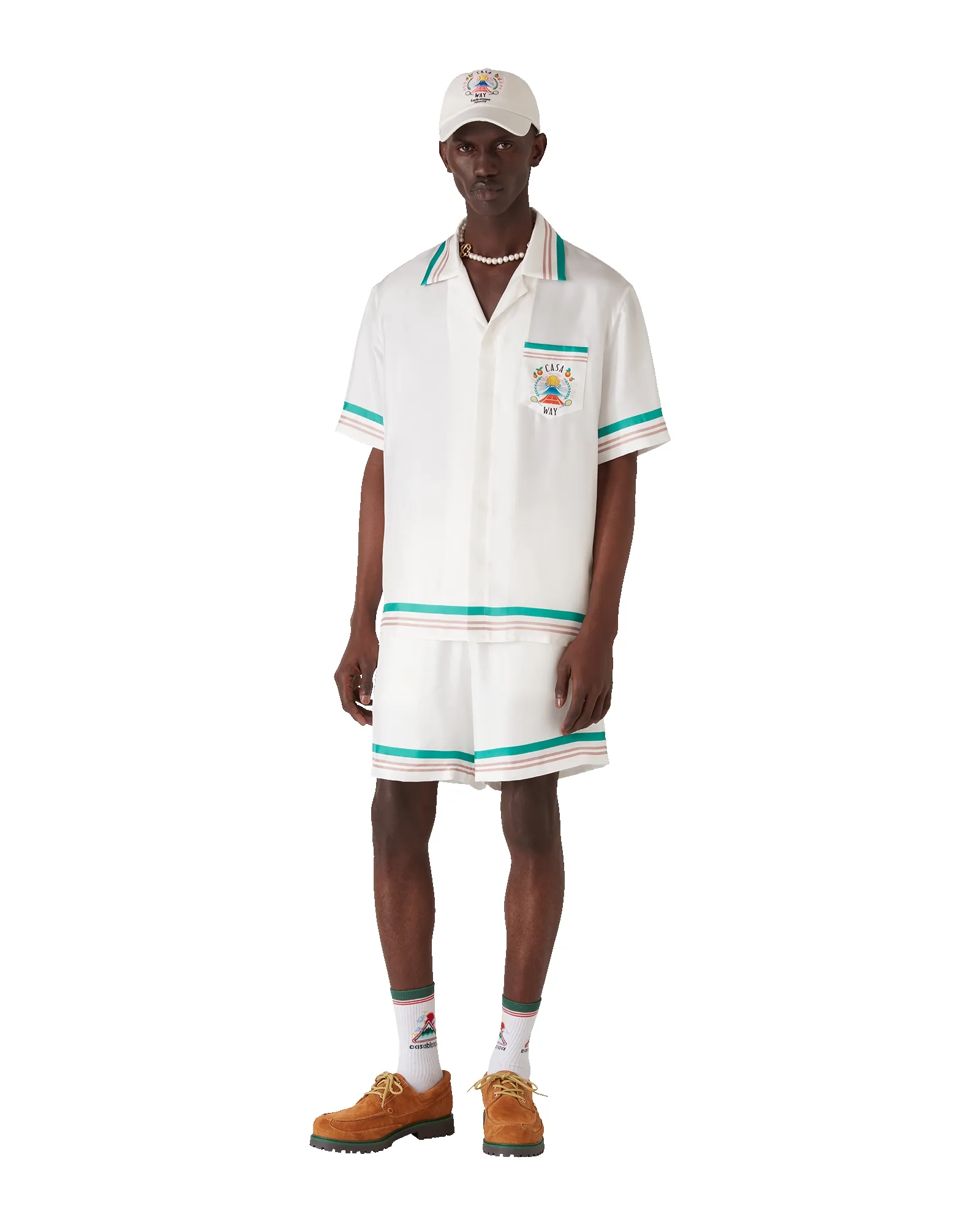 Casa Way Silk Shorts sold by Casablanca product image thumbnail 3