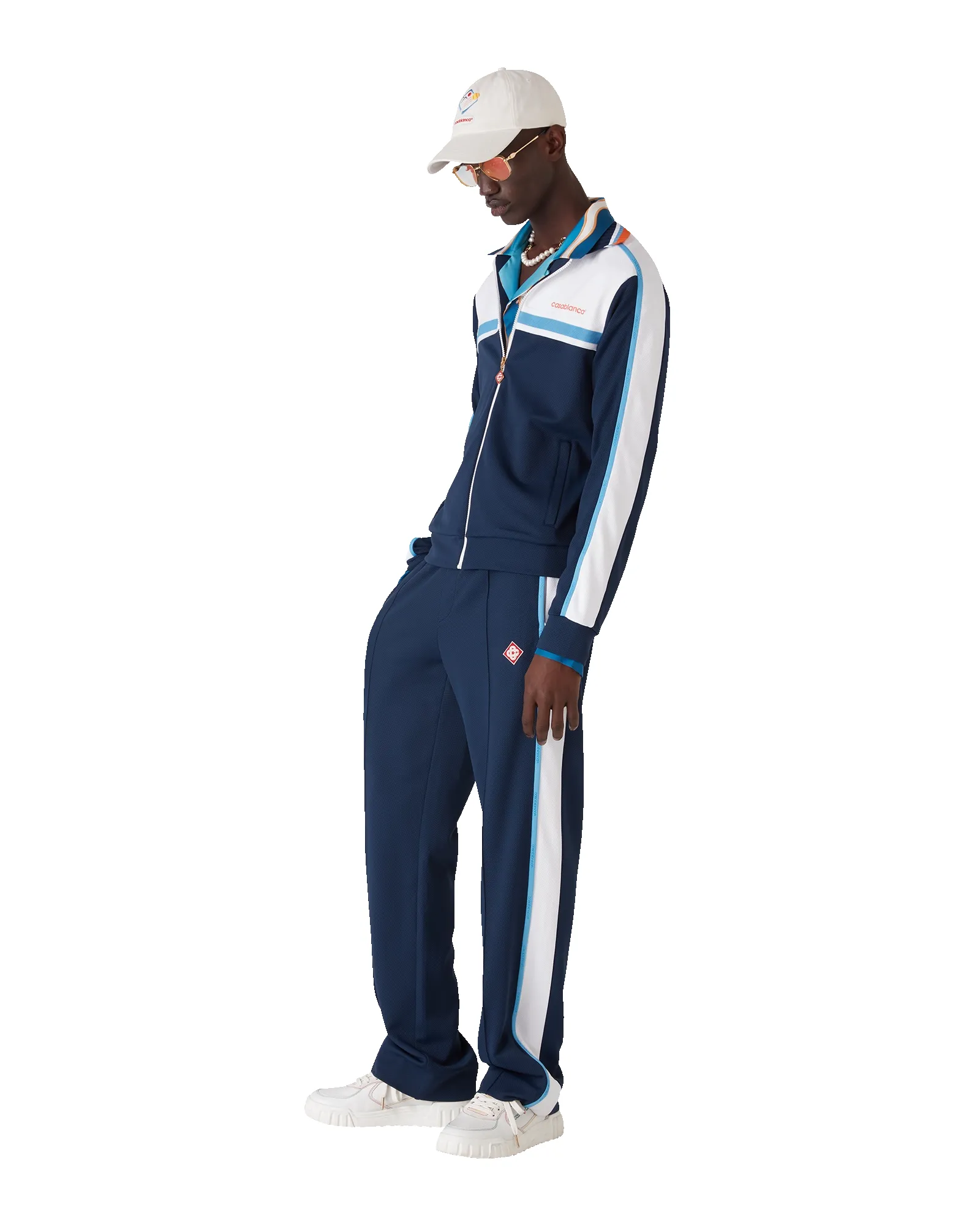 Pique Track Jacket sold by Casablanca product image thumbnail 2