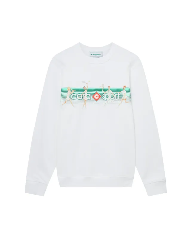 Playful Stripes Sweatshirt sold by Casablanca