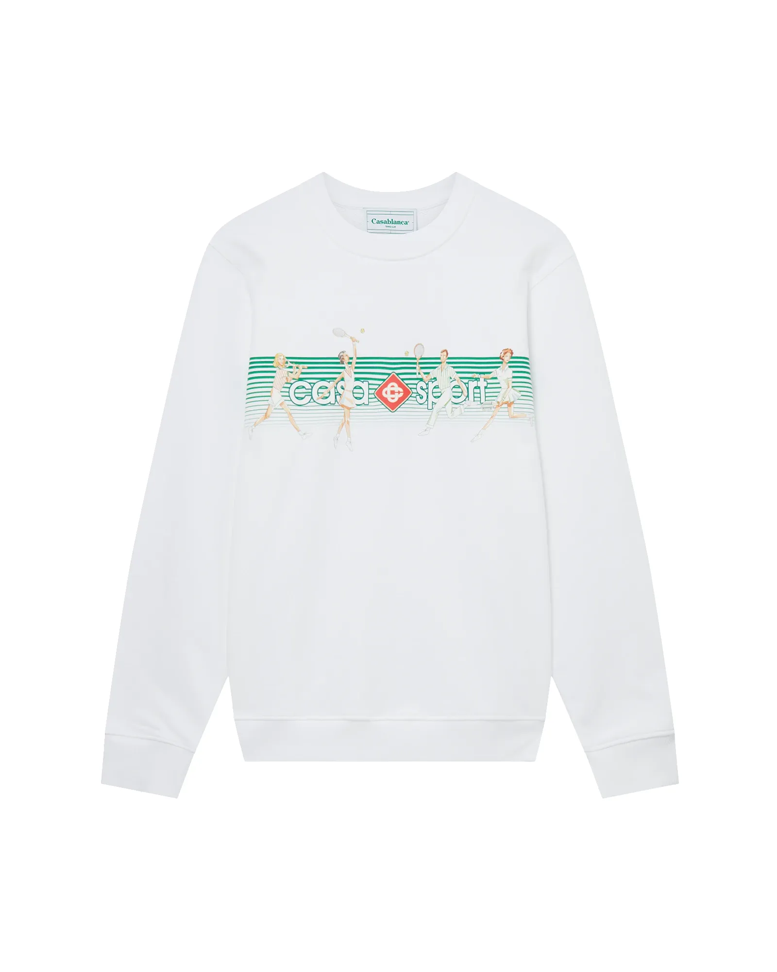 Playful Stripes Sweatshirt sold by Casablanca