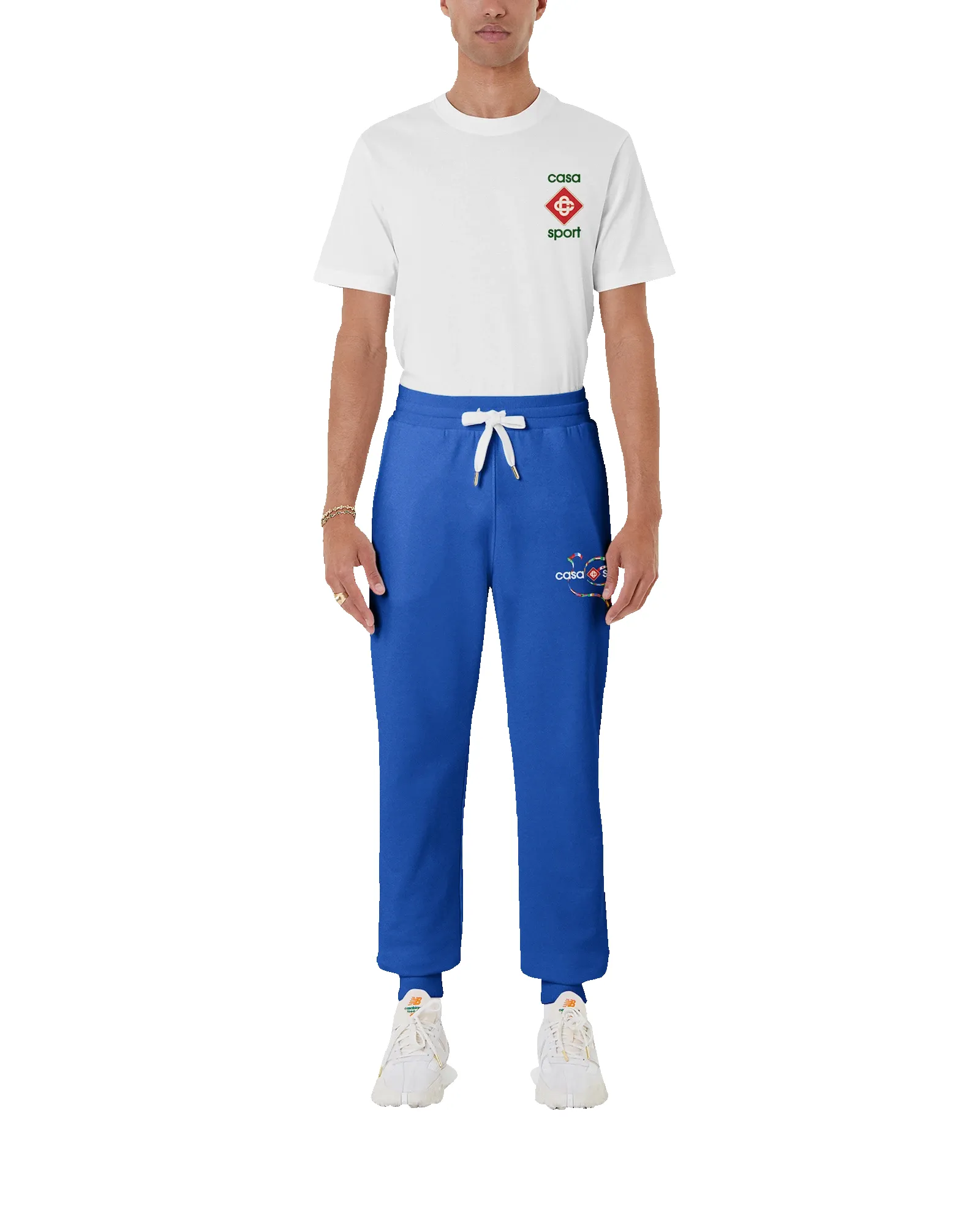 Drapeau De Collombes Sweatpants sold by Casablanca product image thumbnail 2