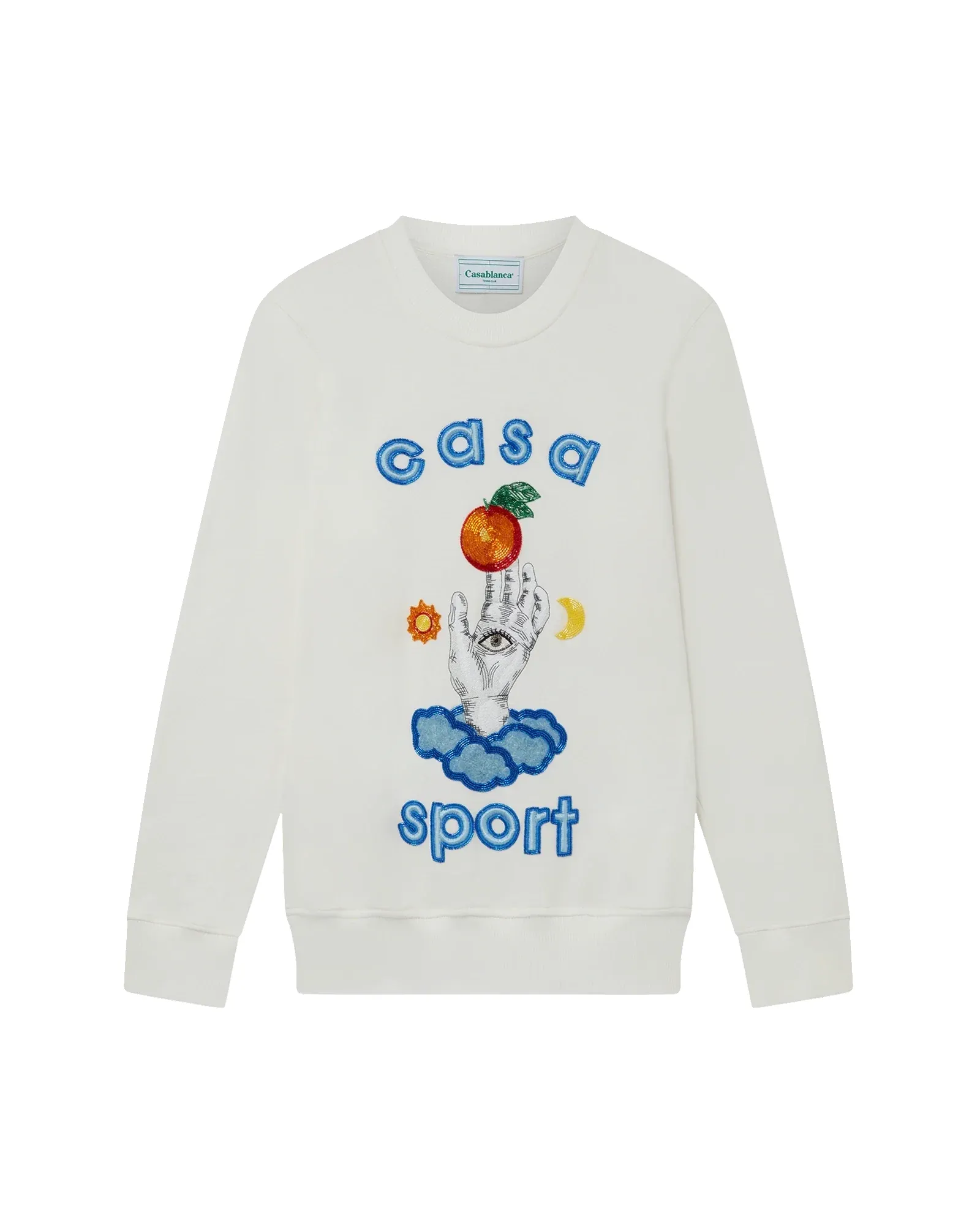 Casa Talisman Beaded Sweatshirt sold by Casablanca