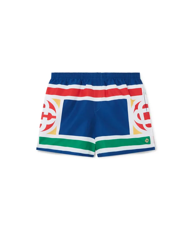 Sport Grid Swim Trunks sold by Casablanca