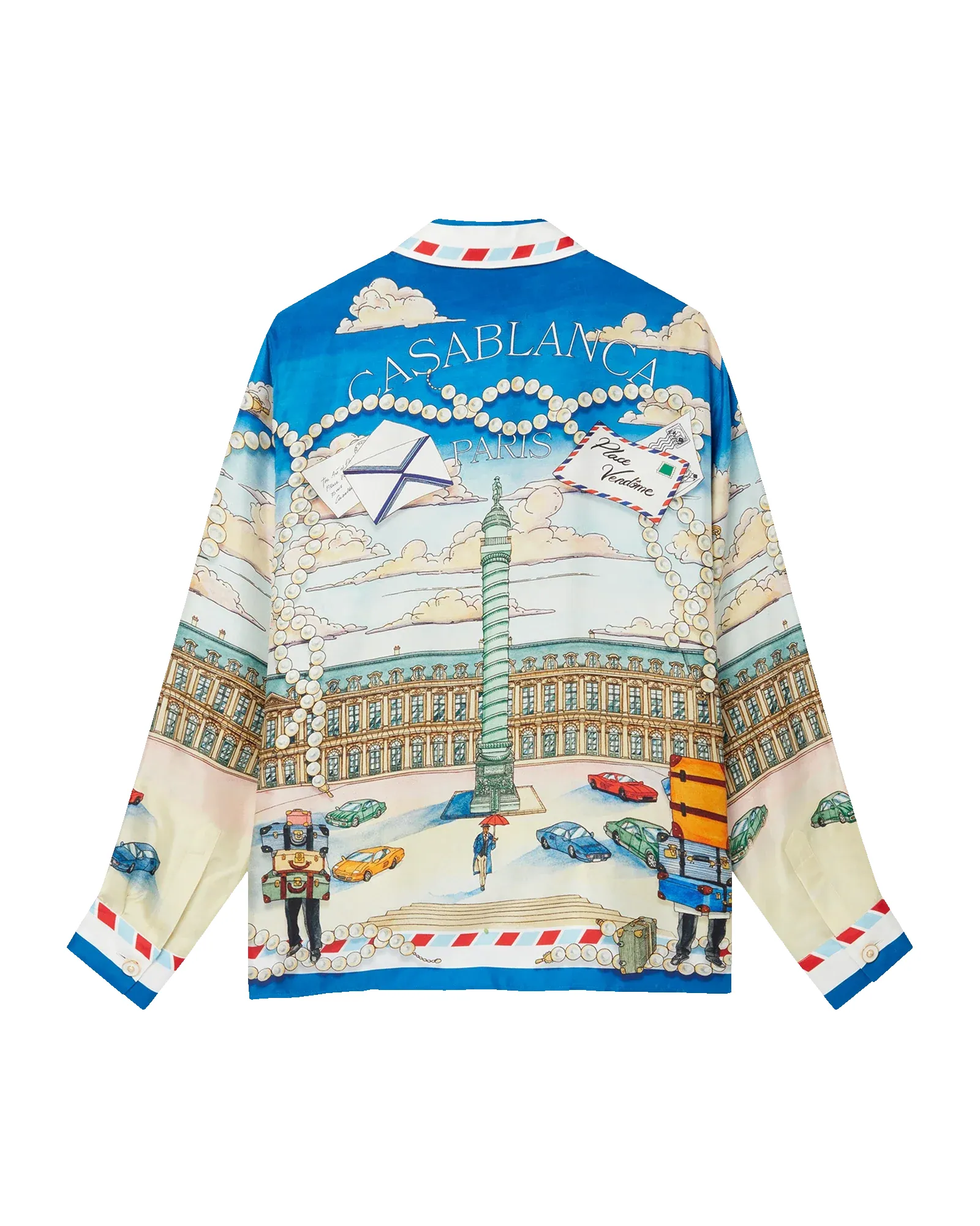 Place Casa Long Sleeve Silk Shirt sold by Casablanca product image thumbnail 4