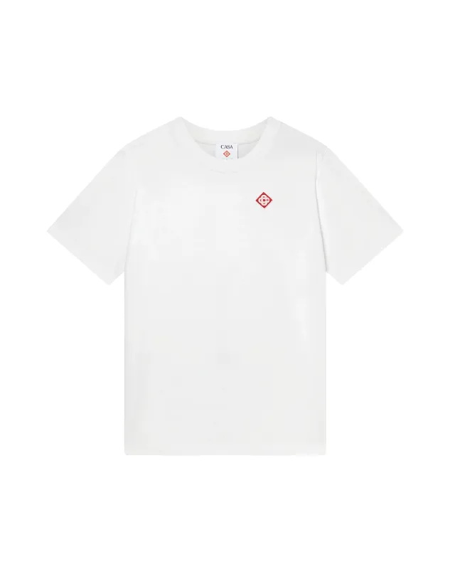 Diamond Logo Short Sleeve T-Shirt sold by Casablanca