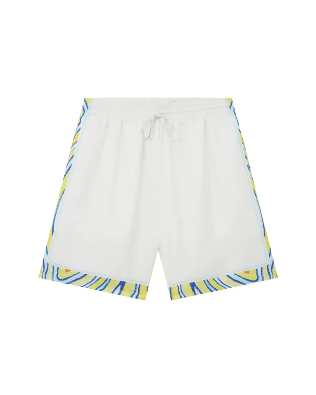 Aquatique Silk Shorts sold by Casablanca