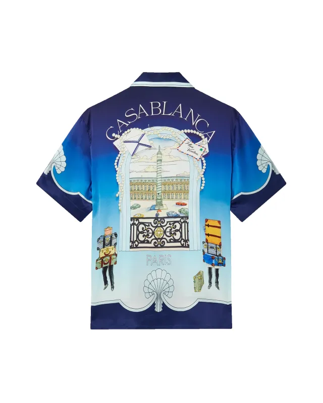 Place Vendome Short Sleeve Silk Shirt sold by Casablanca