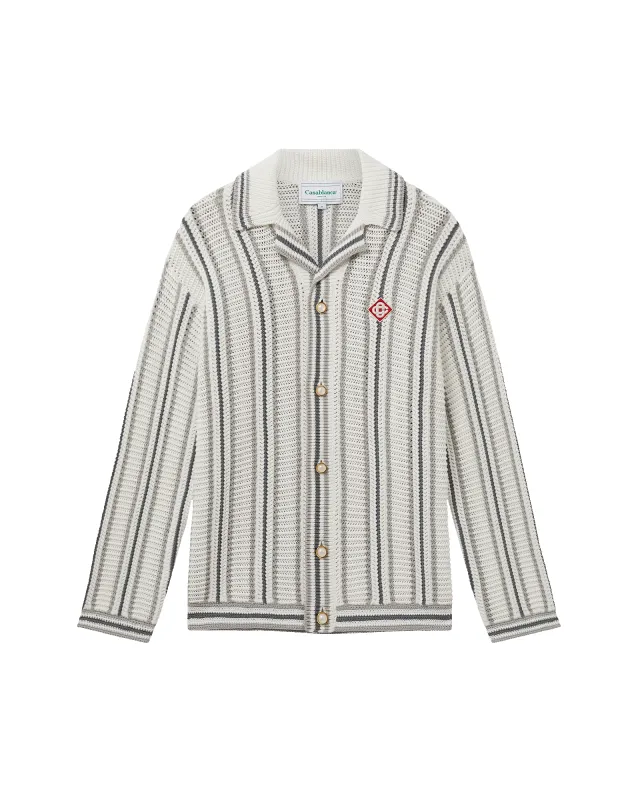 Crochet Long Sleeve Shirt sold by Casablanca