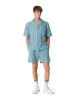 Monogram Short Sleeve Towelling Shirt sold by Casablanca