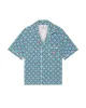 Monogram Short Sleeve Towelling Shirt sold by Casablanca