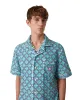 Monogram Short Sleeve Towelling Shirt sold by Casablanca