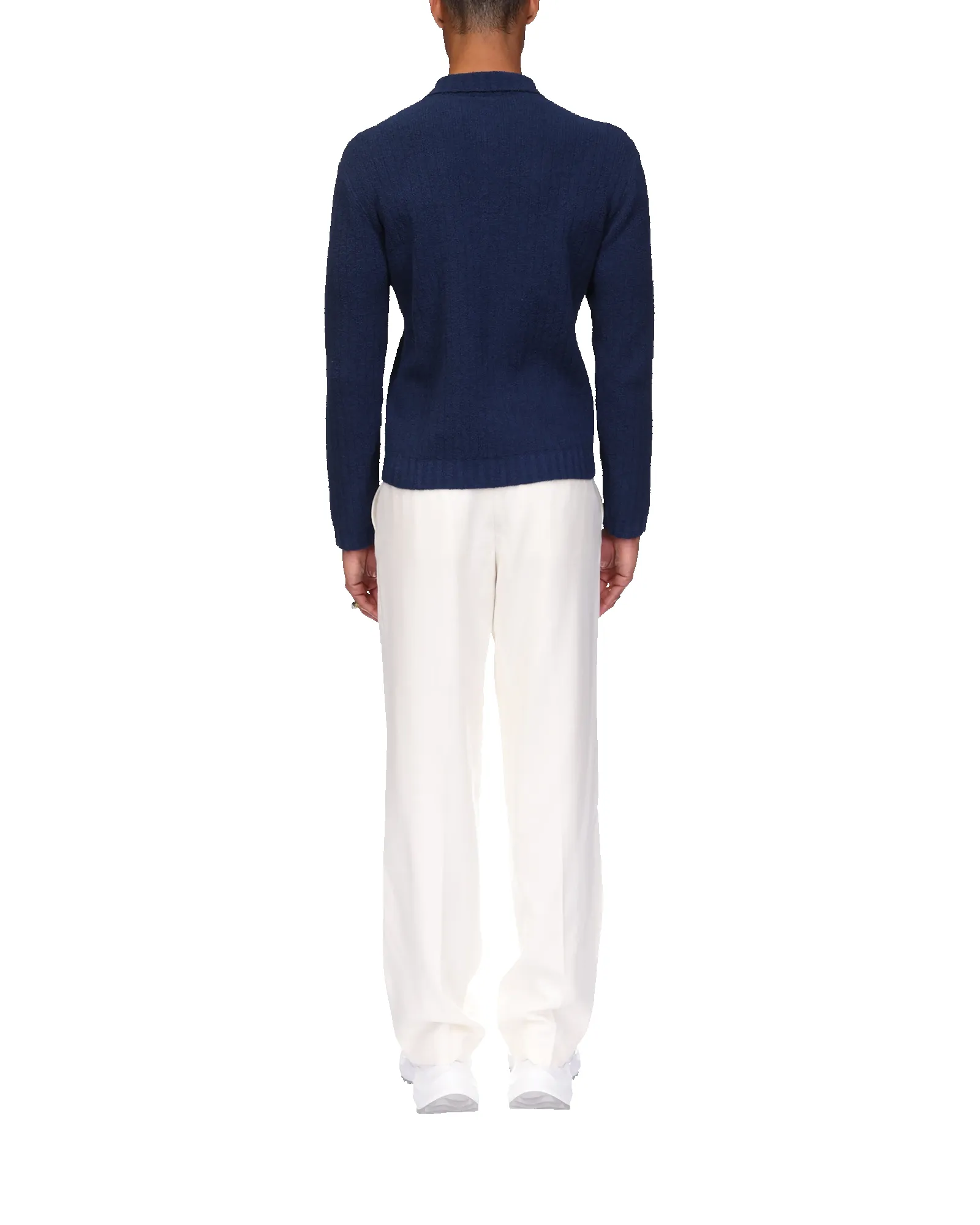 Boucle Polo Long Sleeve Shirt sold by Casablanca product image thumbnail 4