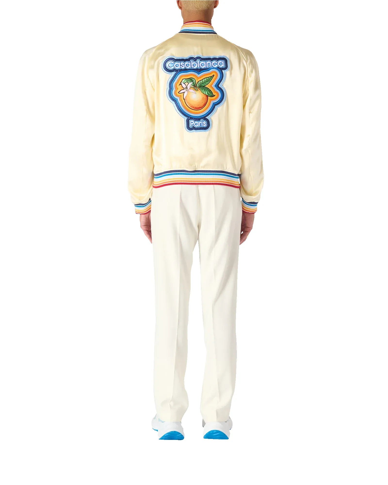 Radiating Orange Souvenir Jacket sold by Casablanca product image thumbnail 3