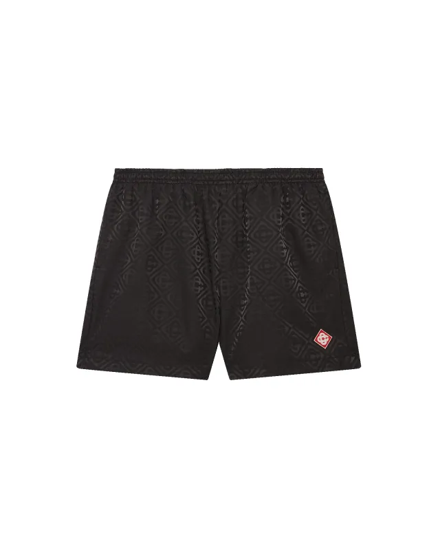 Monogram Jacquard Swim Shorts sold by Casablanca