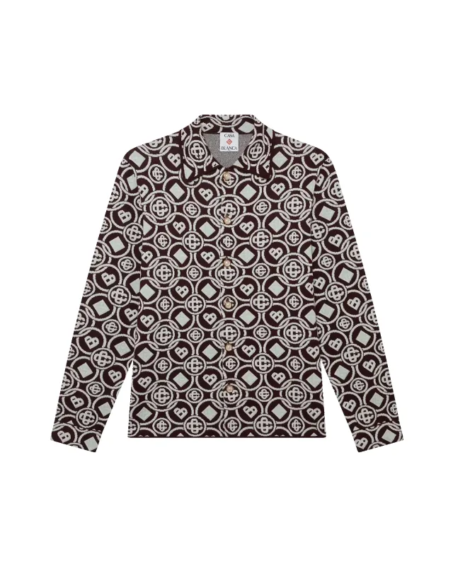 Monogram Cotton Knit Shirt sold by Casablanca