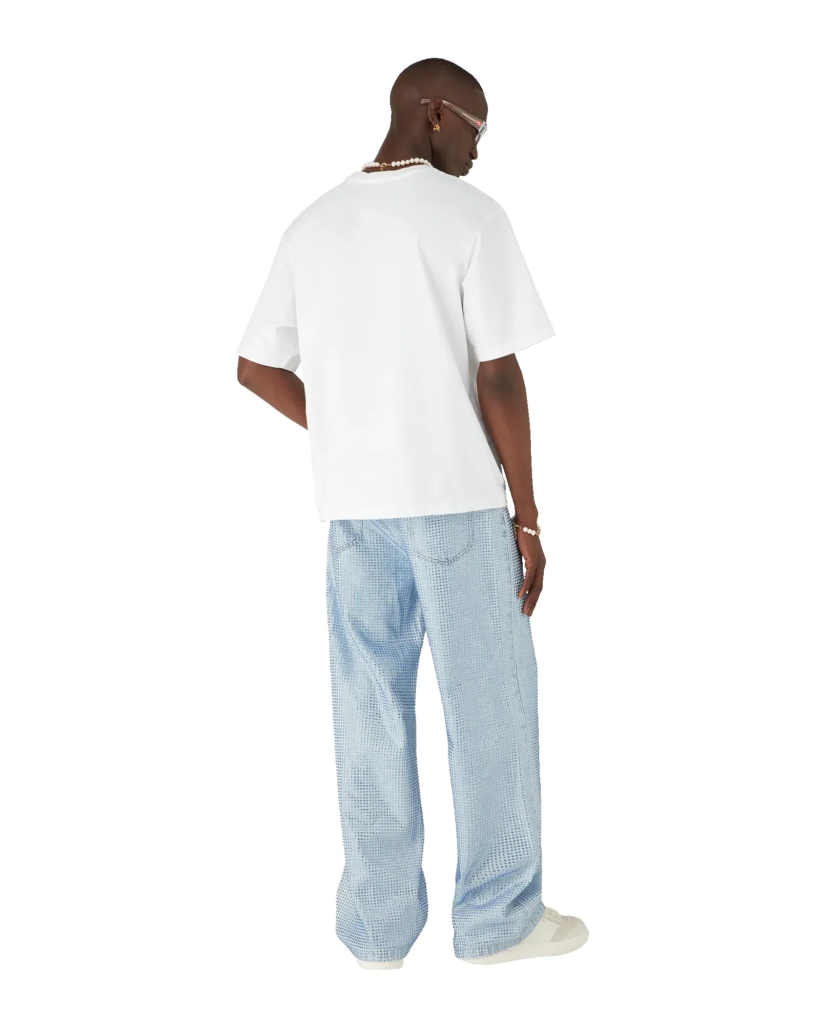 Dragonfly Floral Oversized Short Sleeve T-Shirt sold by Casablanca product image thumbnail 4