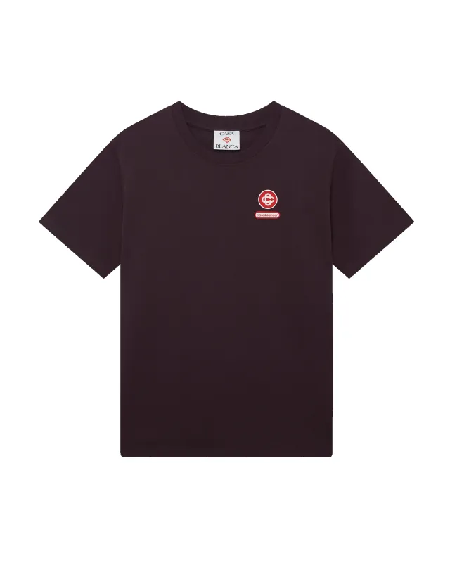Logo Patch Short Sleeve T-Shirt sold by Casablanca