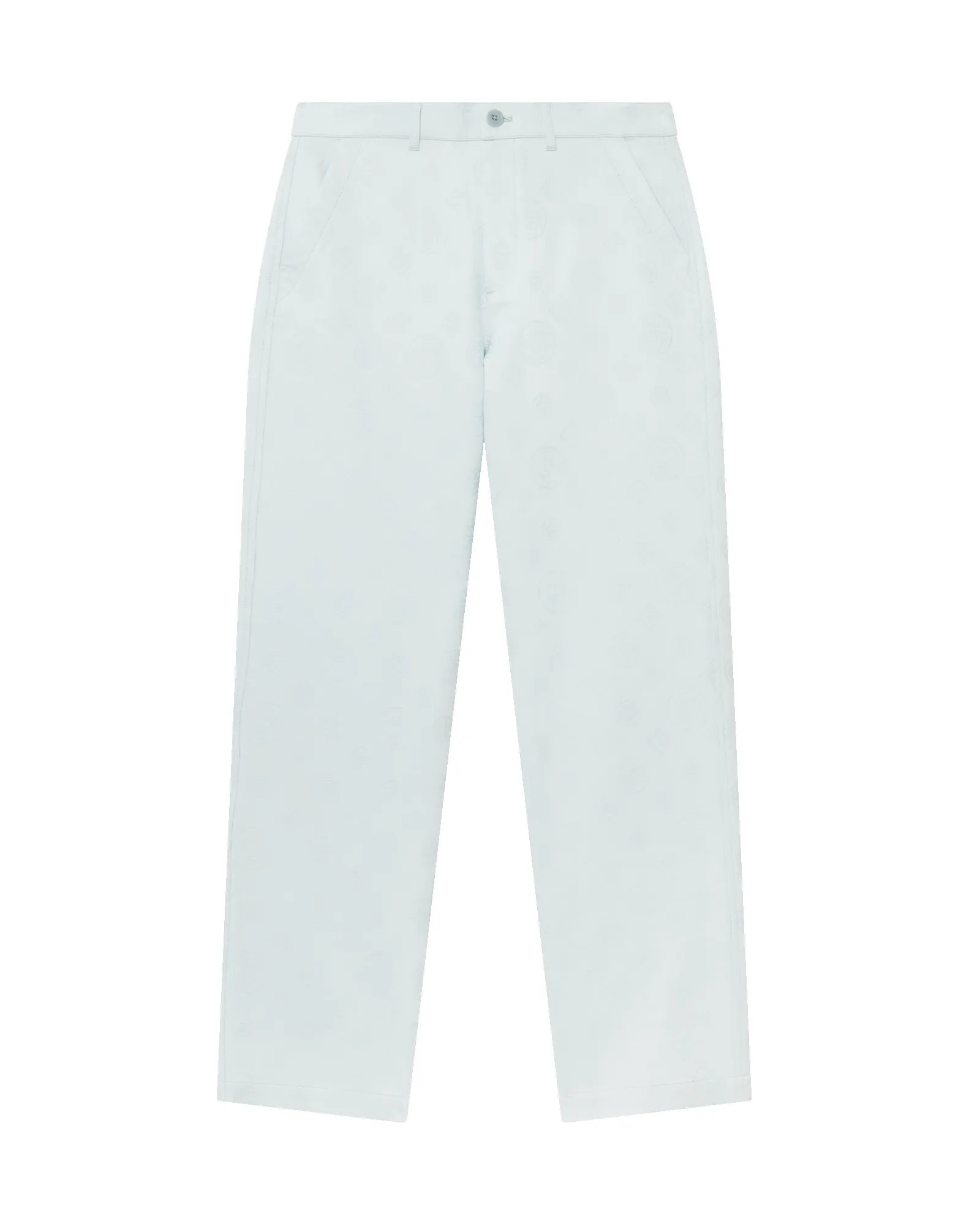Cotton Monogram Workwear Trousers sold by Casablanca