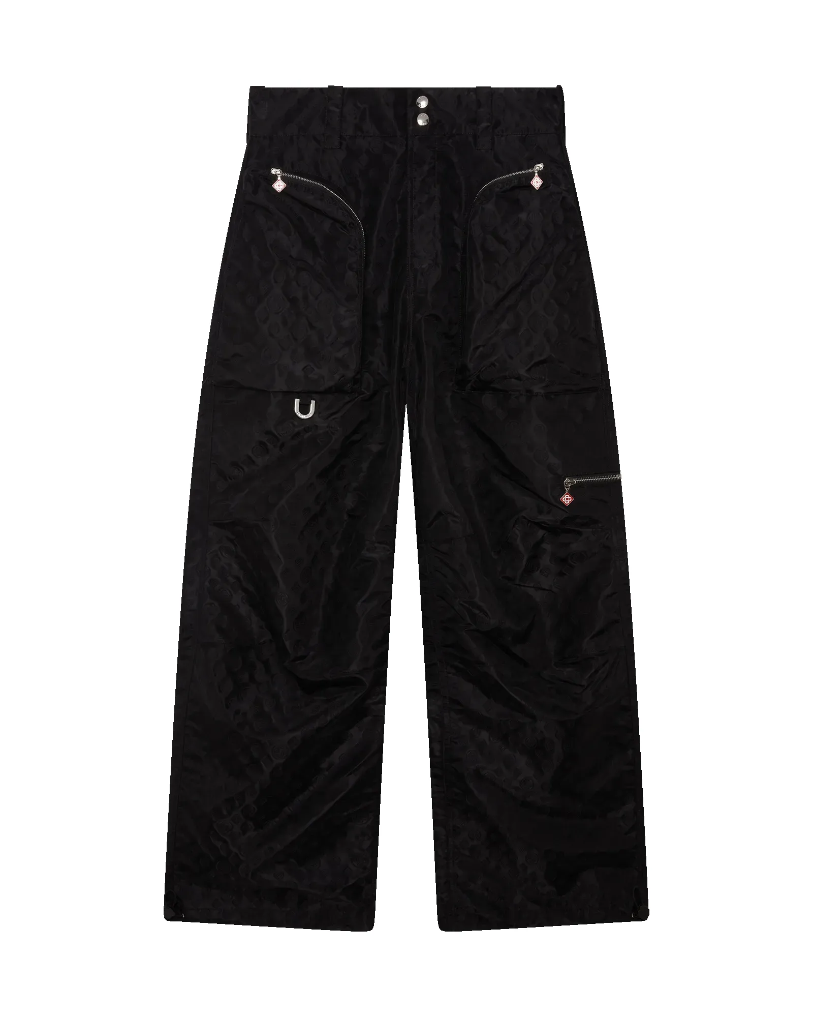 Nylon Jacquard Cargo Trousers sold by Casablanca