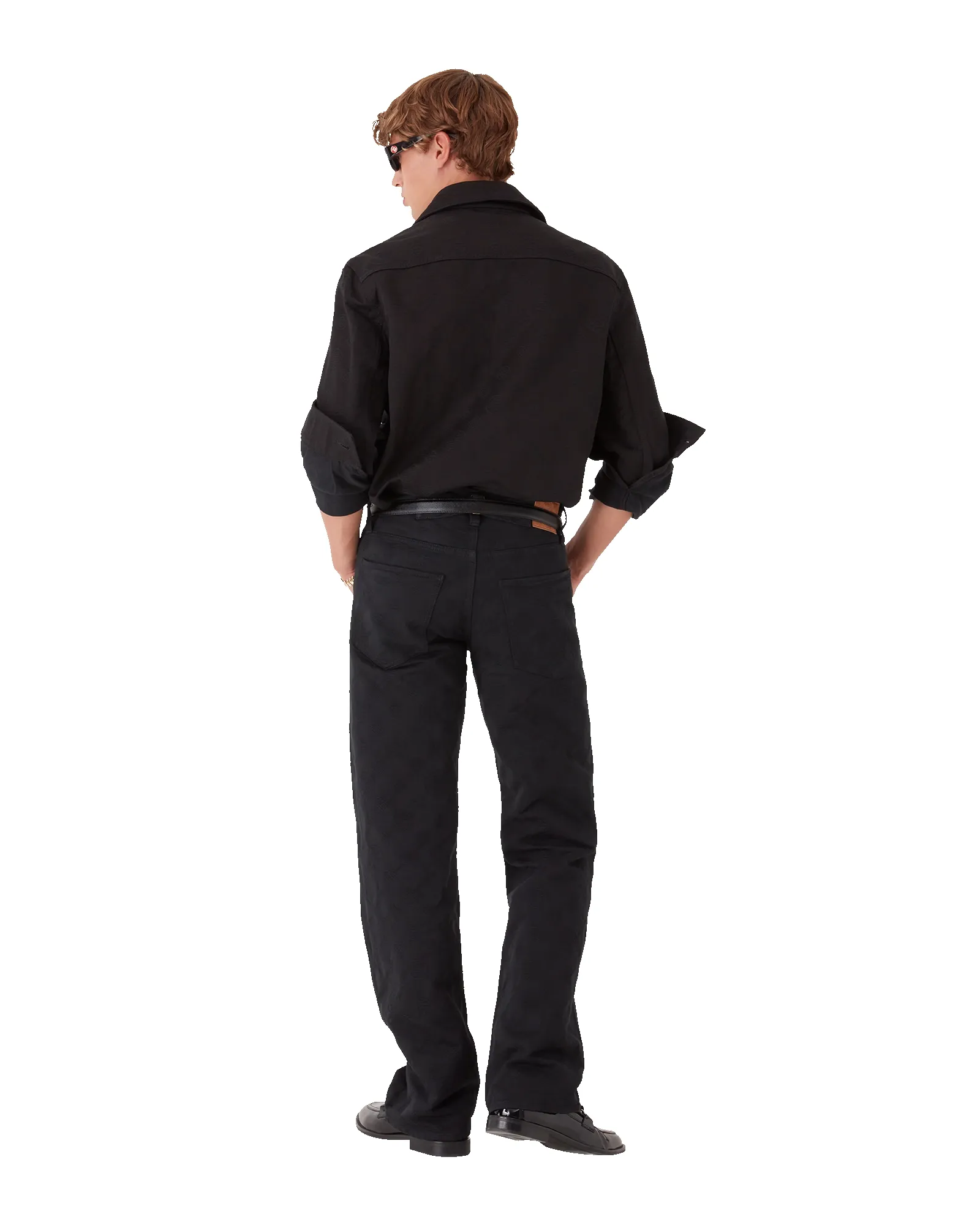 Denim Monogram Overshirt sold by Casablanca product image thumbnail 4