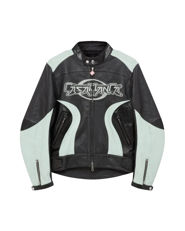 Leather Biker Jacket sold by Casablanca