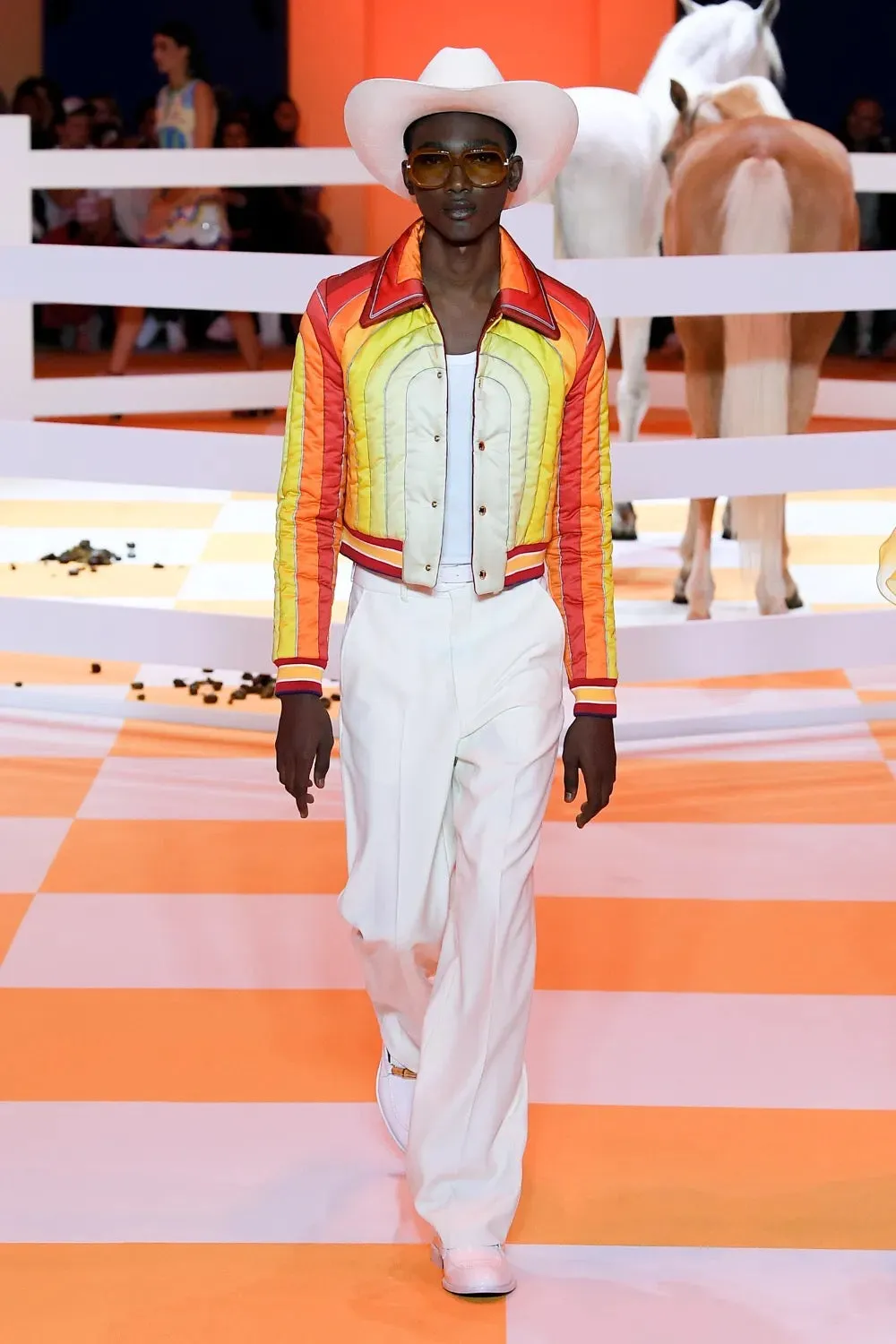 Pin Tuck Trousers sold by Casablanca