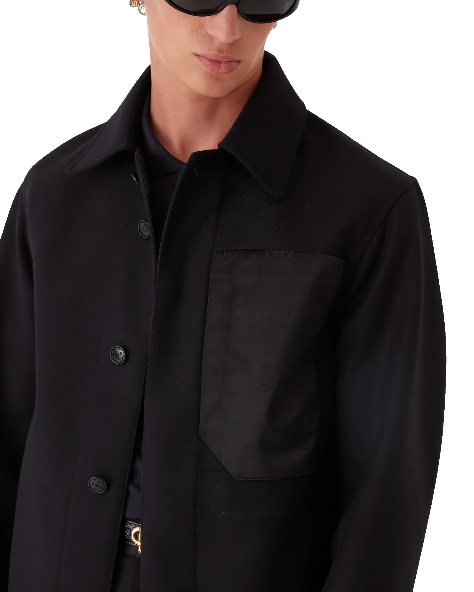Wool Workwear Jacket sold by Casablanca product image thumbnail 5