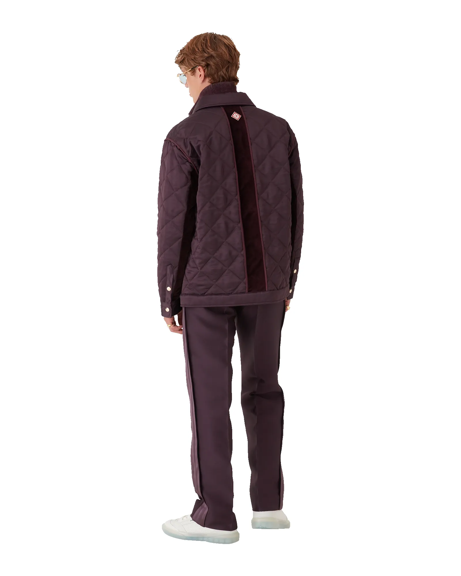 Satin Quilted Jacket sold by Casablanca product image thumbnail 3